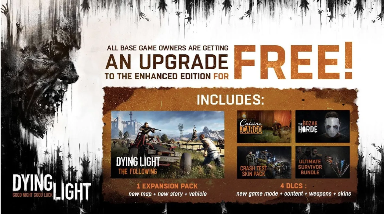 Dying Light recebe atualização gratuita para a Enhanced Edition