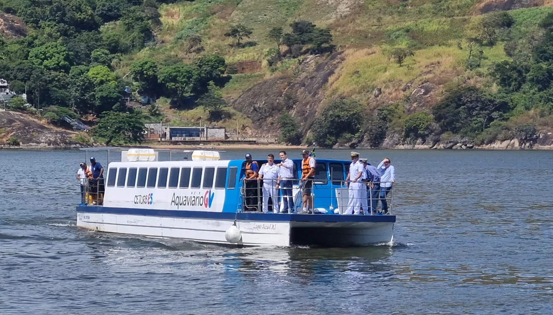 VÍDEO | Confira detalhes do primeiro barco do novo aquaviário