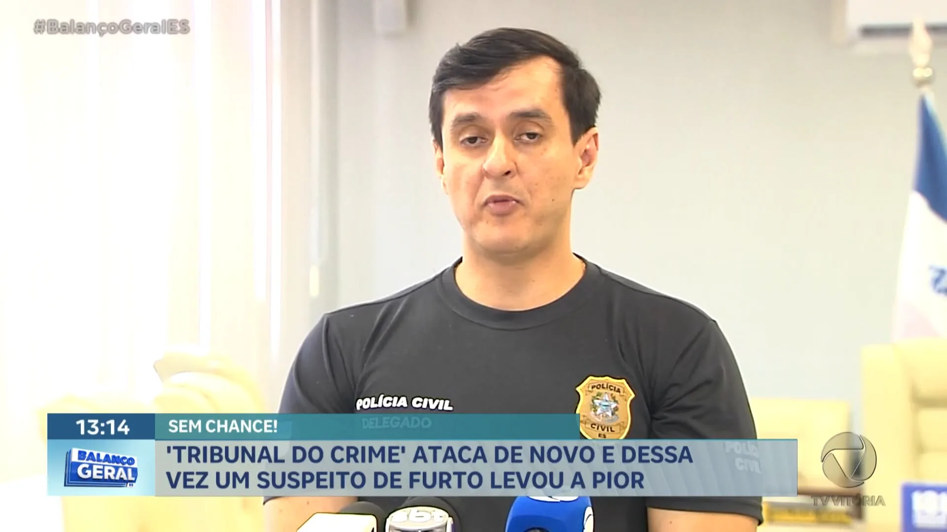 'Tribunal do crime' ataca de novo e dessa vez um suspeito de furto levou a pior