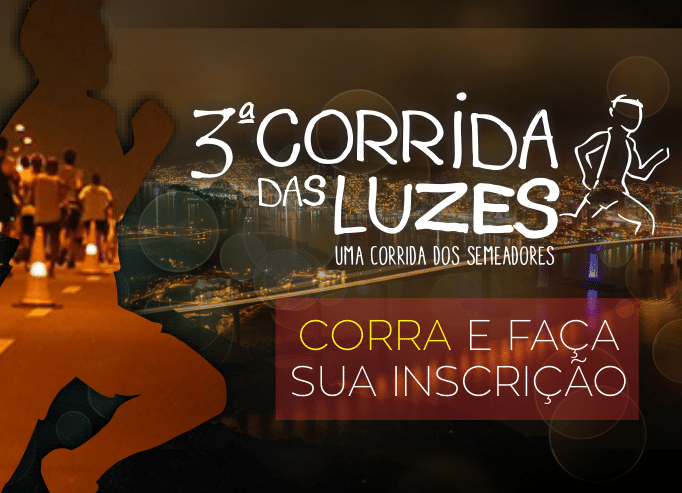 Inscrições abertas! Corrida das Luzes vai cruzar a 3ª Ponte e encher as ruas de VV e Vitória de solidariedade