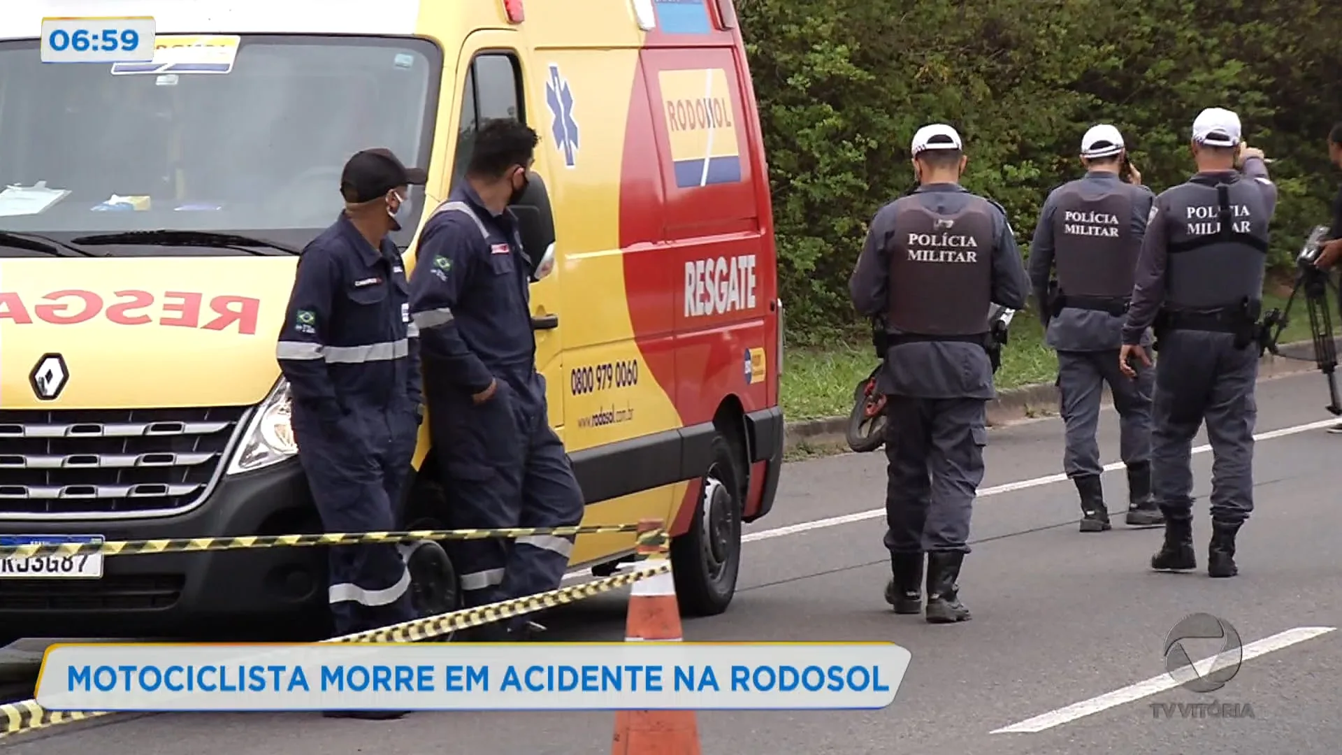 Motociclista morre em acidente na Rodosol