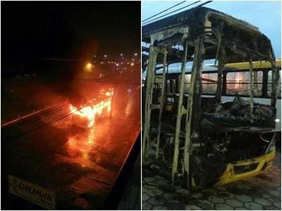 Moradores se revoltam e colocam fogo em ônibus após morte de jovem em São Mateus