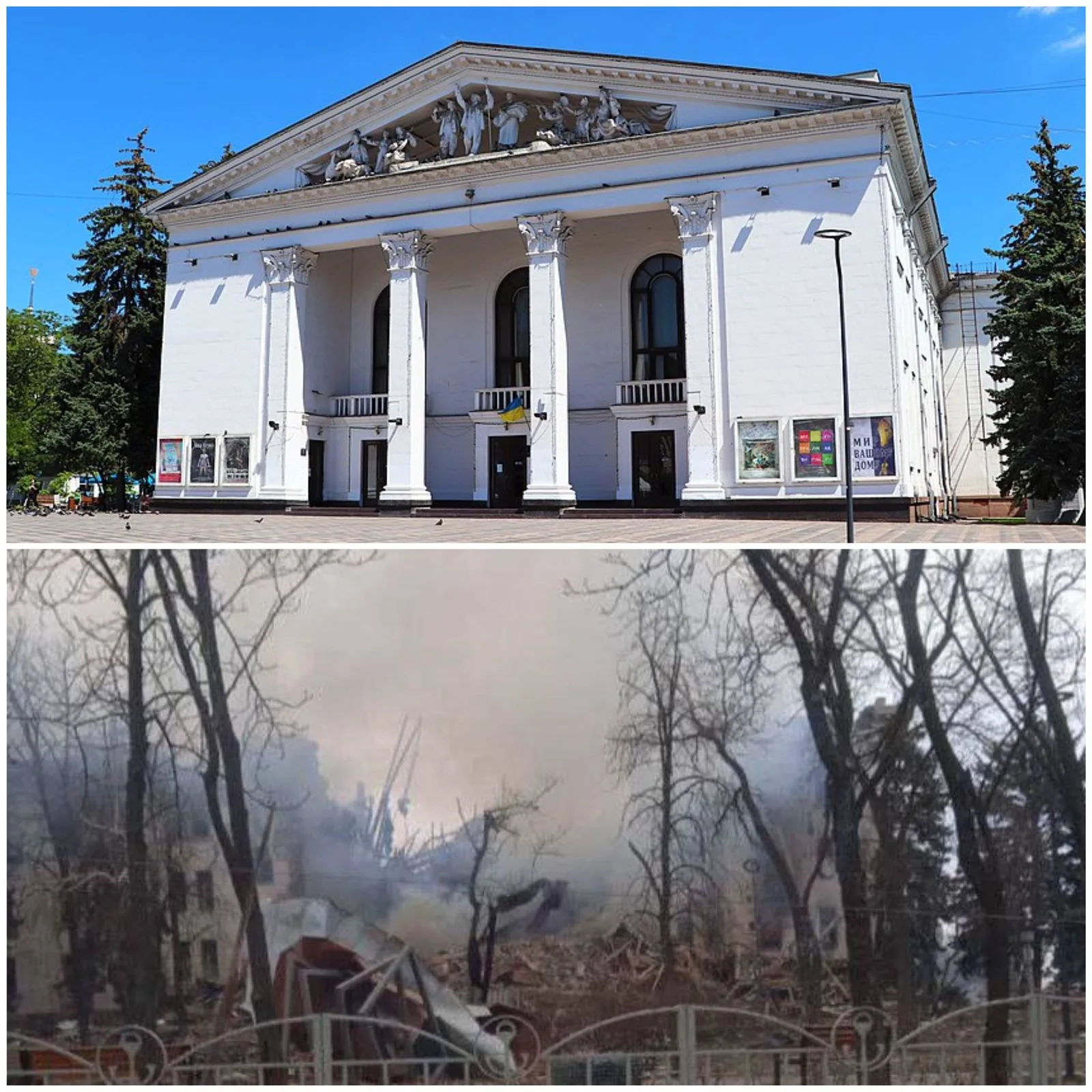 Rússia bombardeou teatro na Ucrânia mesmo com aviso de presença de crianças