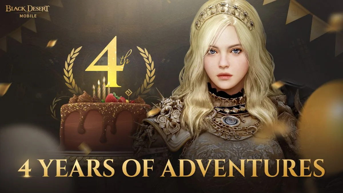 Black Desert Mobile celebra 4º aniversário com diversos eventos