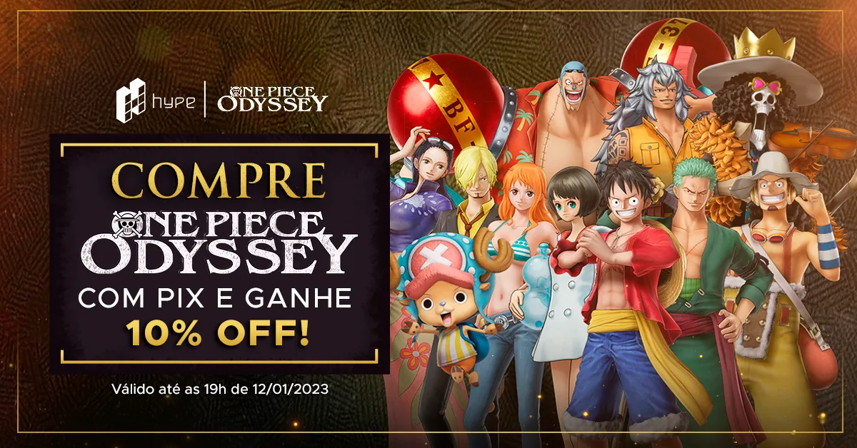 Hype Games anuncia promoção na pré-venda de One Piece Odyssey