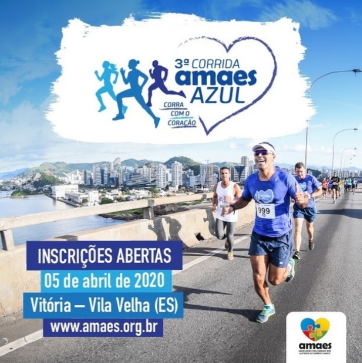 Inscrições a todo vapor para Corrida Amaes Azul