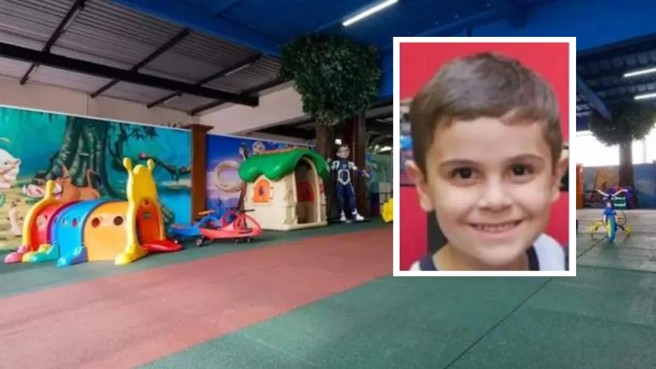 Menino de 5 anos morre ao ser atingido por brinquedo dentro da escola