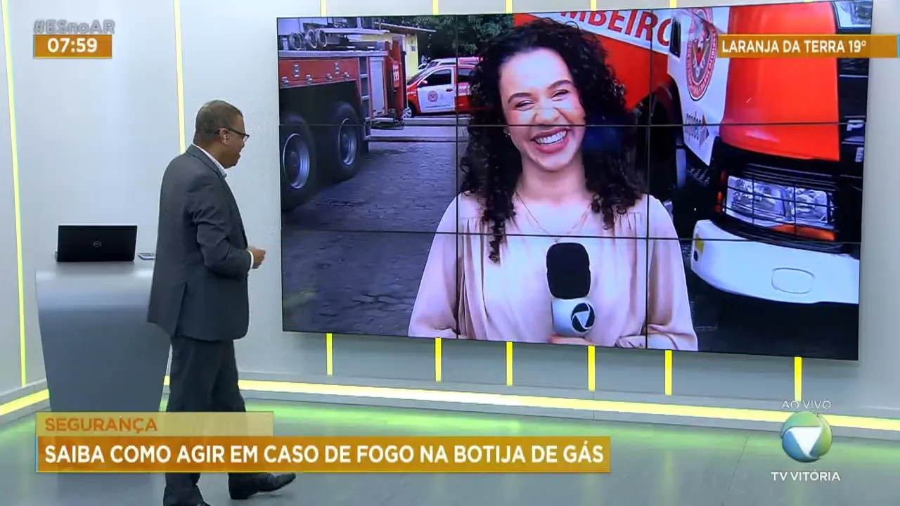 Saiba como agir em caso de fogo na botija de gás