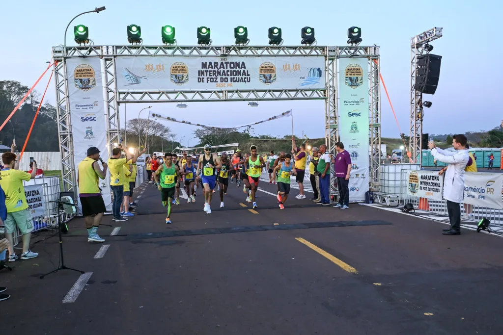 Vem aí a 15ª edição da Maratona Internacional de Foz do Iguaçu Sesc PR