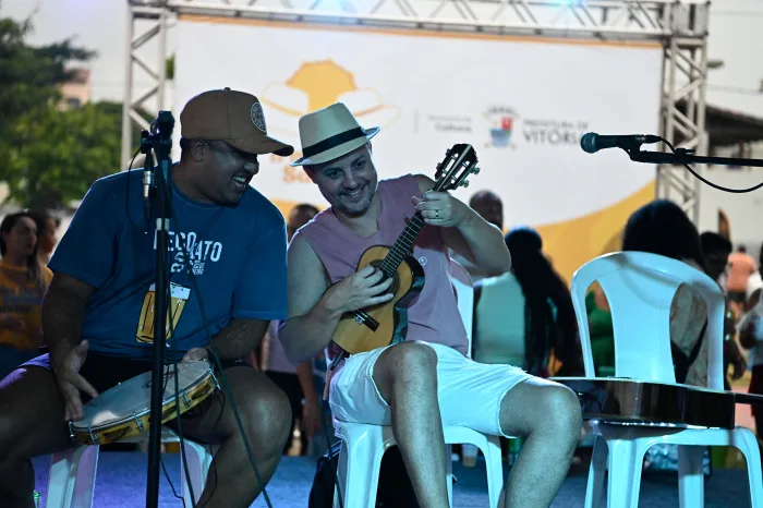 Roda de samba agita Vitória durante o Circuito Irmão de Samba