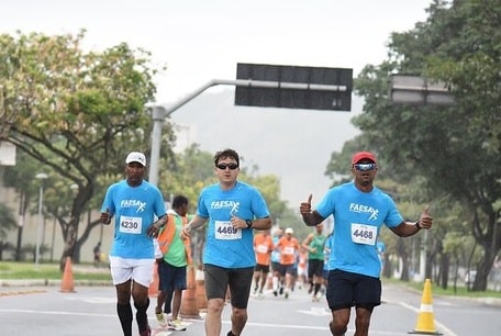 Corredores passarão por algumas das principais vias da capital