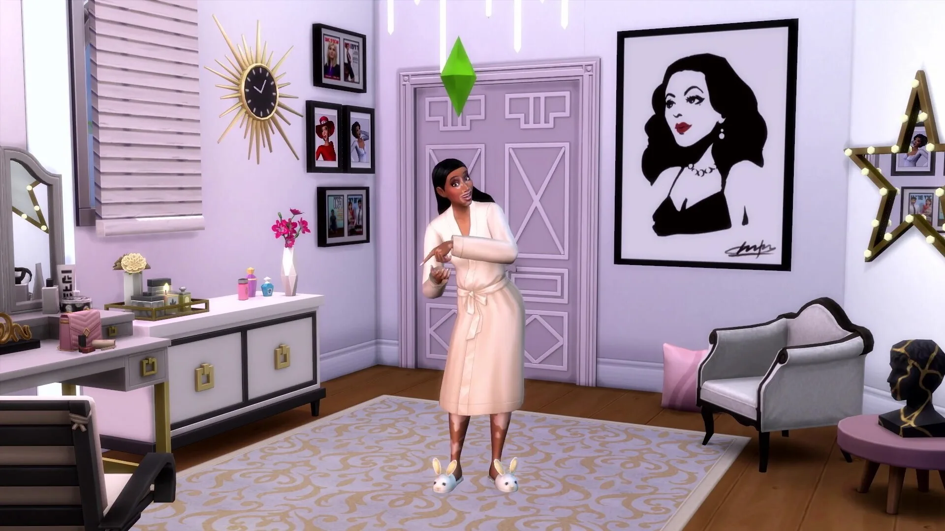 The Sims 4 inclui recurso de pele vitiligo em parceria com Winnie Harlow