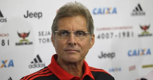 Lancepress! -( Brasil Out) – Rio de Janeiro- 20-08-2015 – Foto de Paulo Sergio/Lancepress!/AFP – apresentação de Oswaldo de Oliveira como novo técnico do Flamengo – Local – Ninho do Urubu NF: Oswaldo de Oliveira