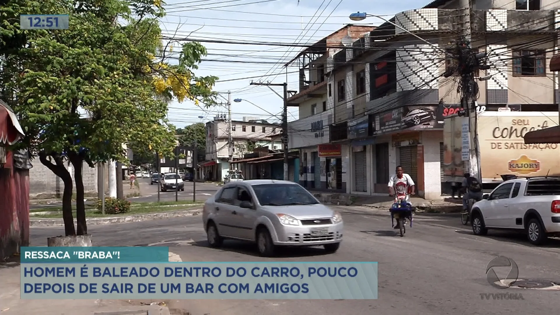 Jovem é baleado após sair de bar em Vila Velha