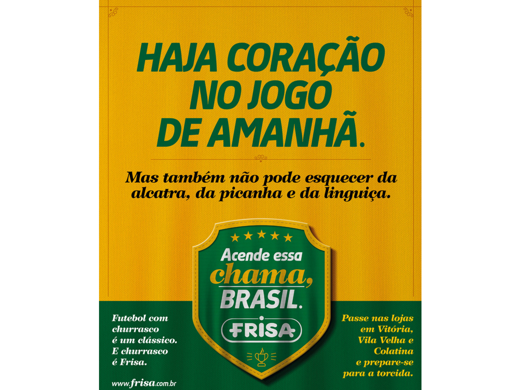 Frisa acende a chama da torcida em campanha da MP