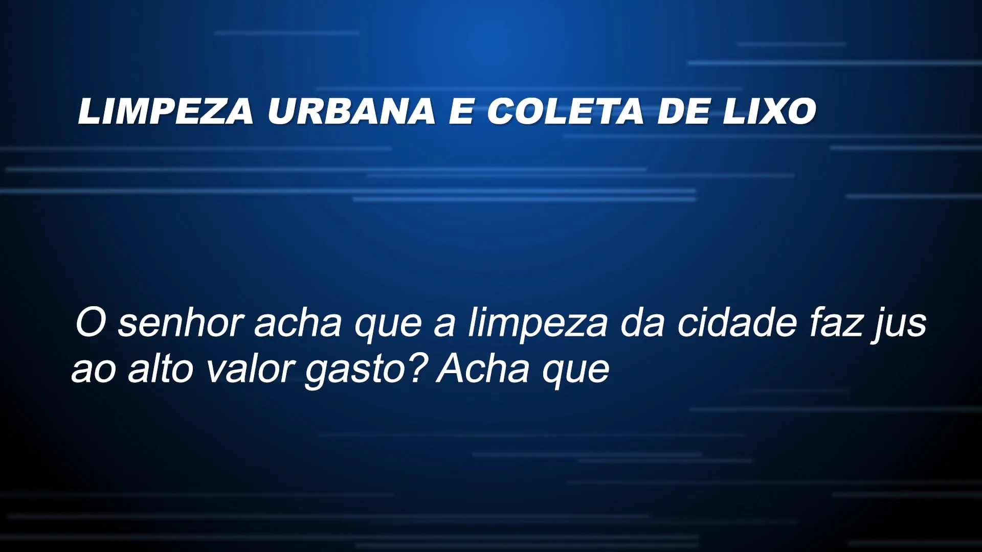 Entrevista com Coronel Wagner (PL), candidato a prefeito de Vila Velha