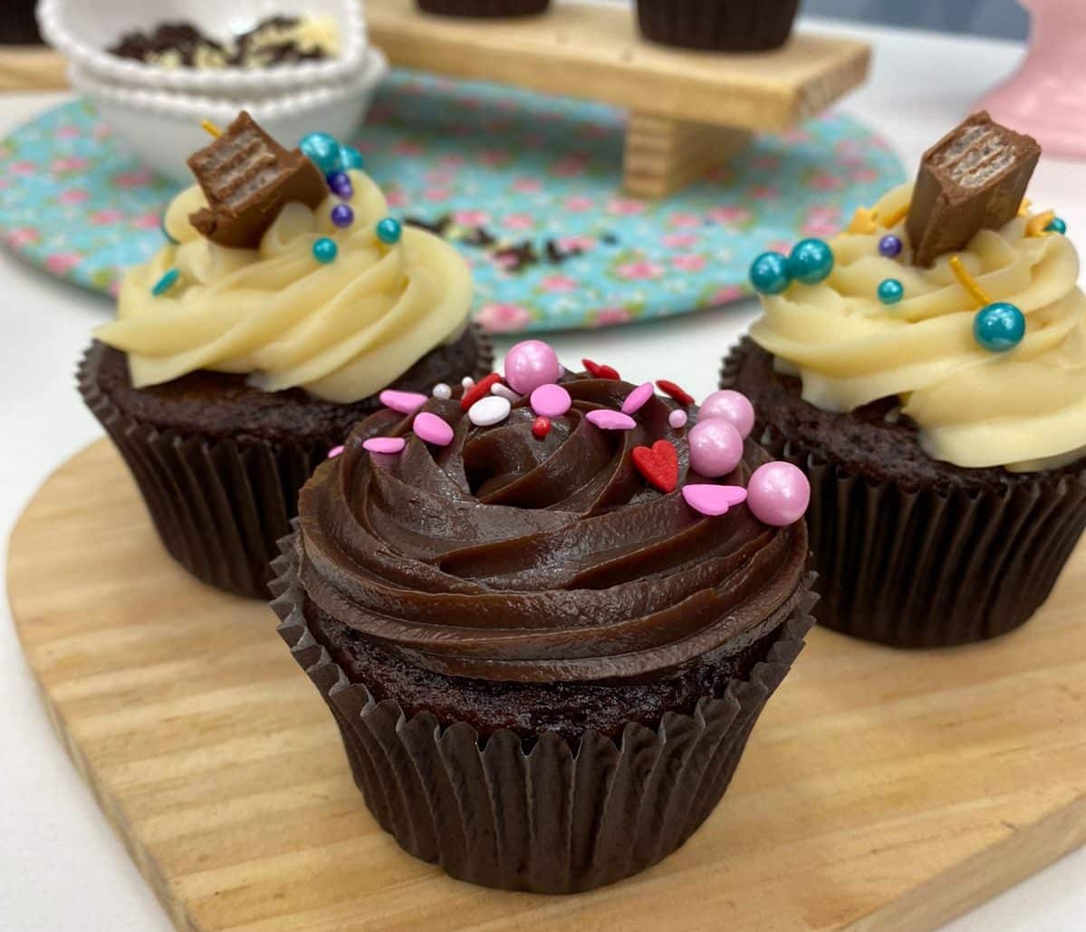 Cupcake de chocolate: receita rápida e deliciosa!