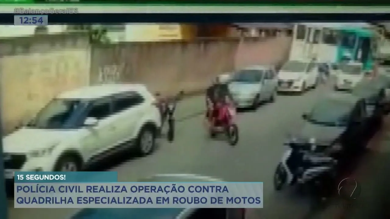 15 segundos: Polícia Civil e Guarda Municipal realizam operação contra quadrilha especializada em roubo de moto