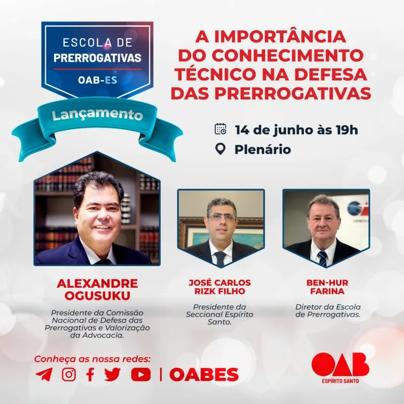 Foto: Reprodução / OAB-ES