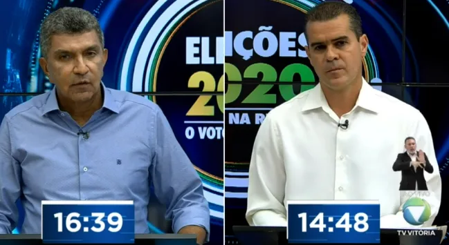 Vídeos: candidatos da Serra confrontam sobre "velha" e "nova" política em debate da Rede Vitória