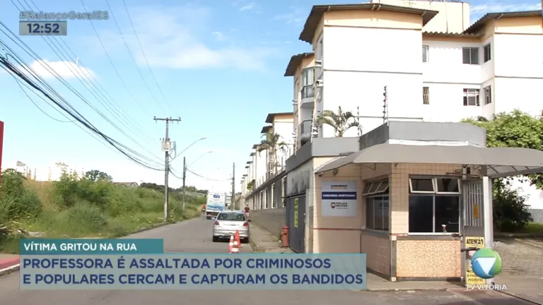 Professora de 64 anos é assaltada, na Serra