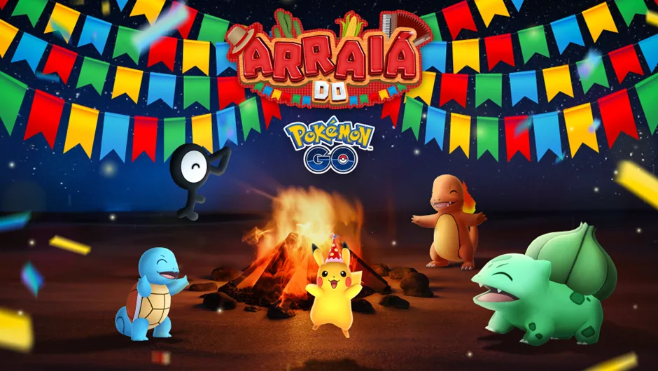 Pokémon GO terá seu primeiro Arraiá em Vila Velha