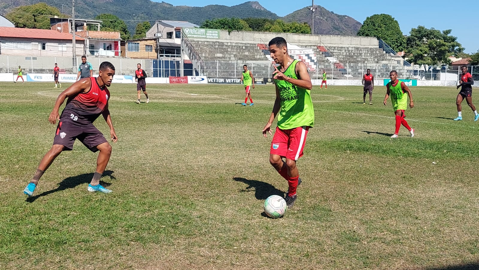 Serra e Vilavelhense empatam em jogo-treino no Robertão