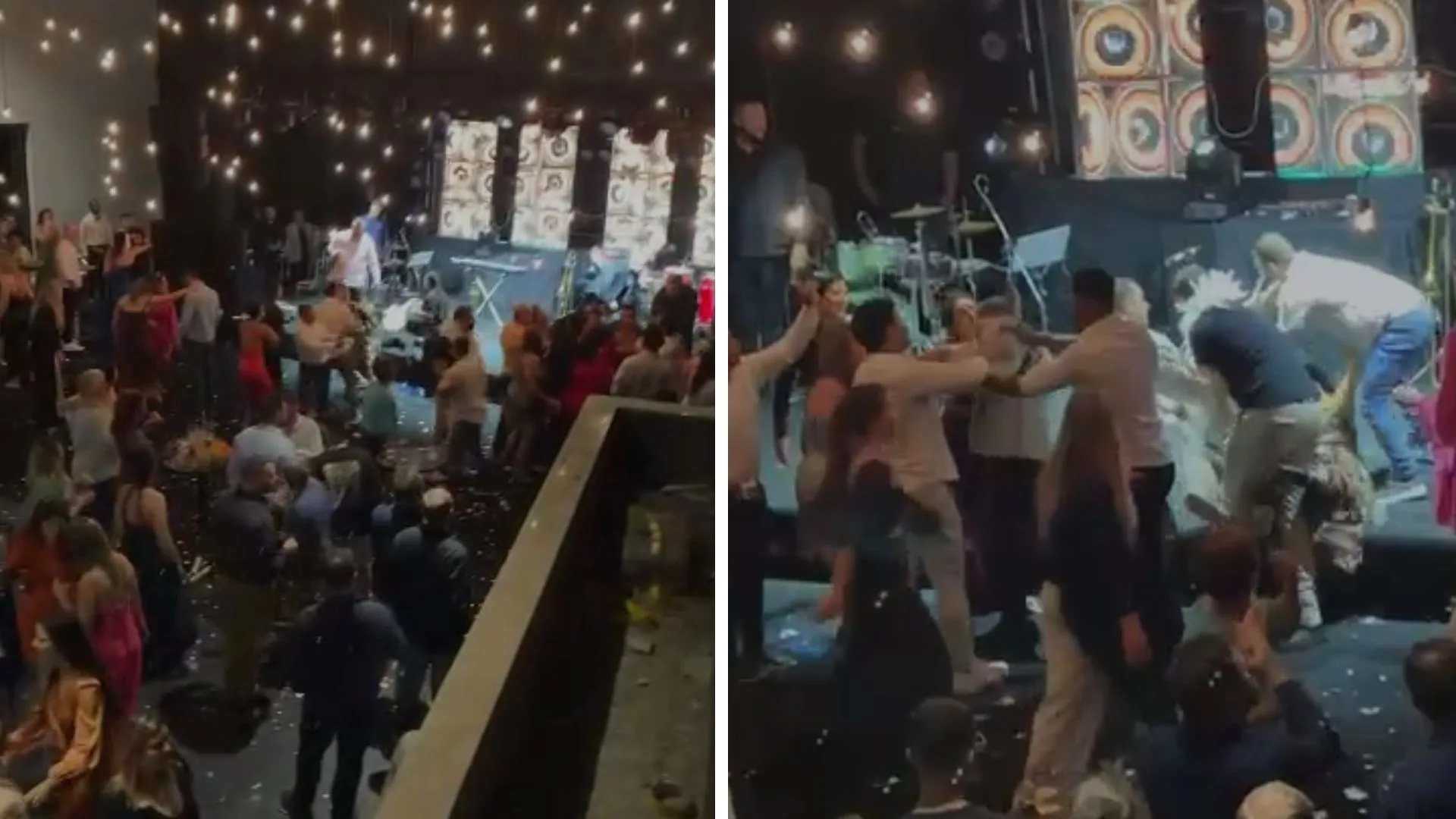 VÍDEO | Festa de formatura acaba em briga generalizada e PM no local