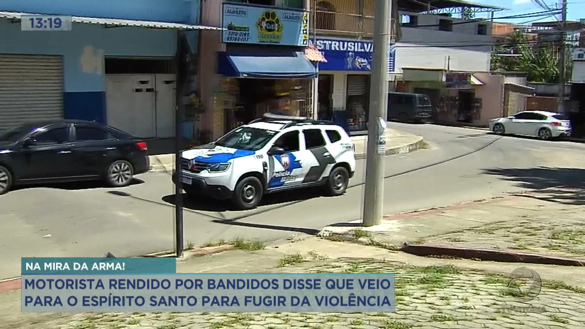 Dois motoristas de aplicativo foram assaltados ontem a noite