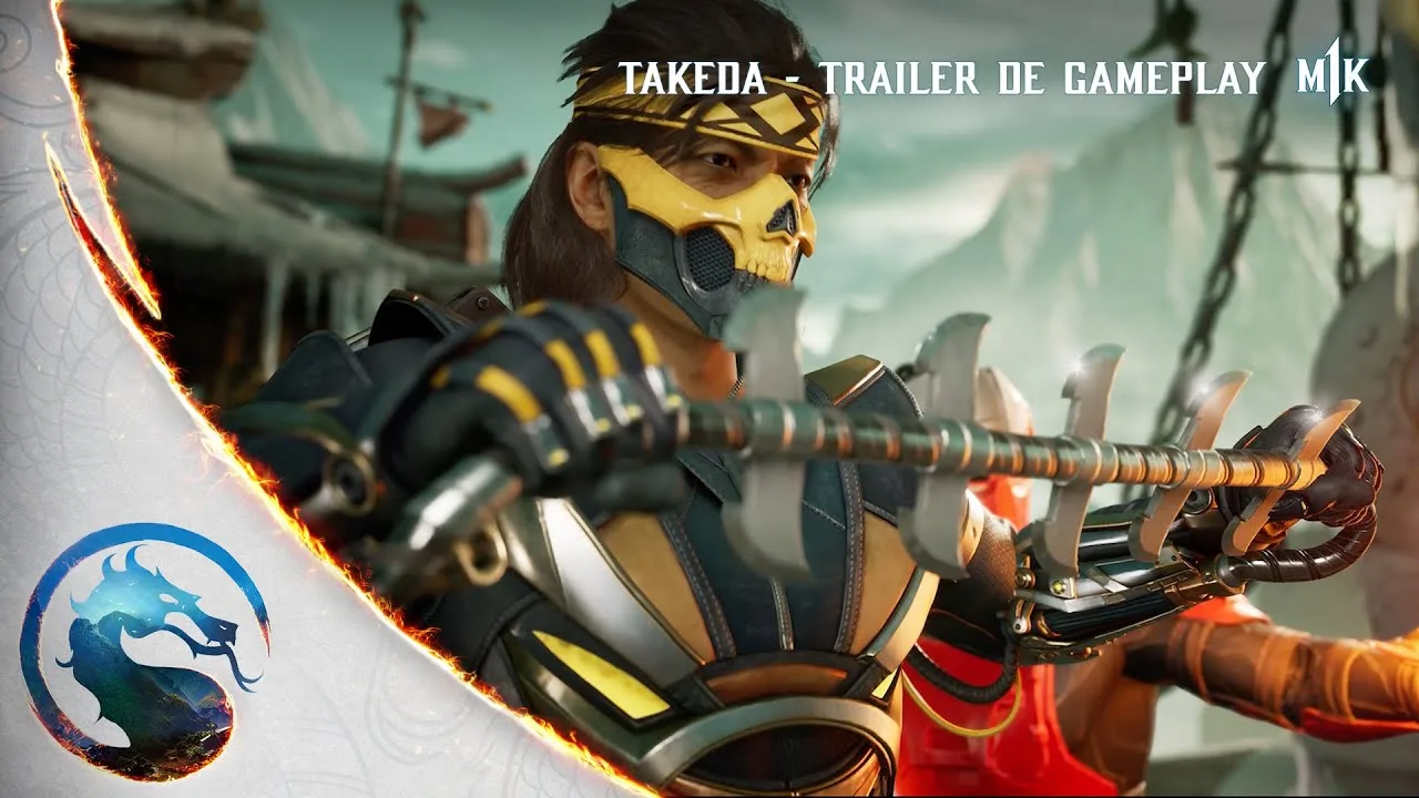 Novo trailer de Mortal Kombat 1 revela gameplay de Takeda Takahashi