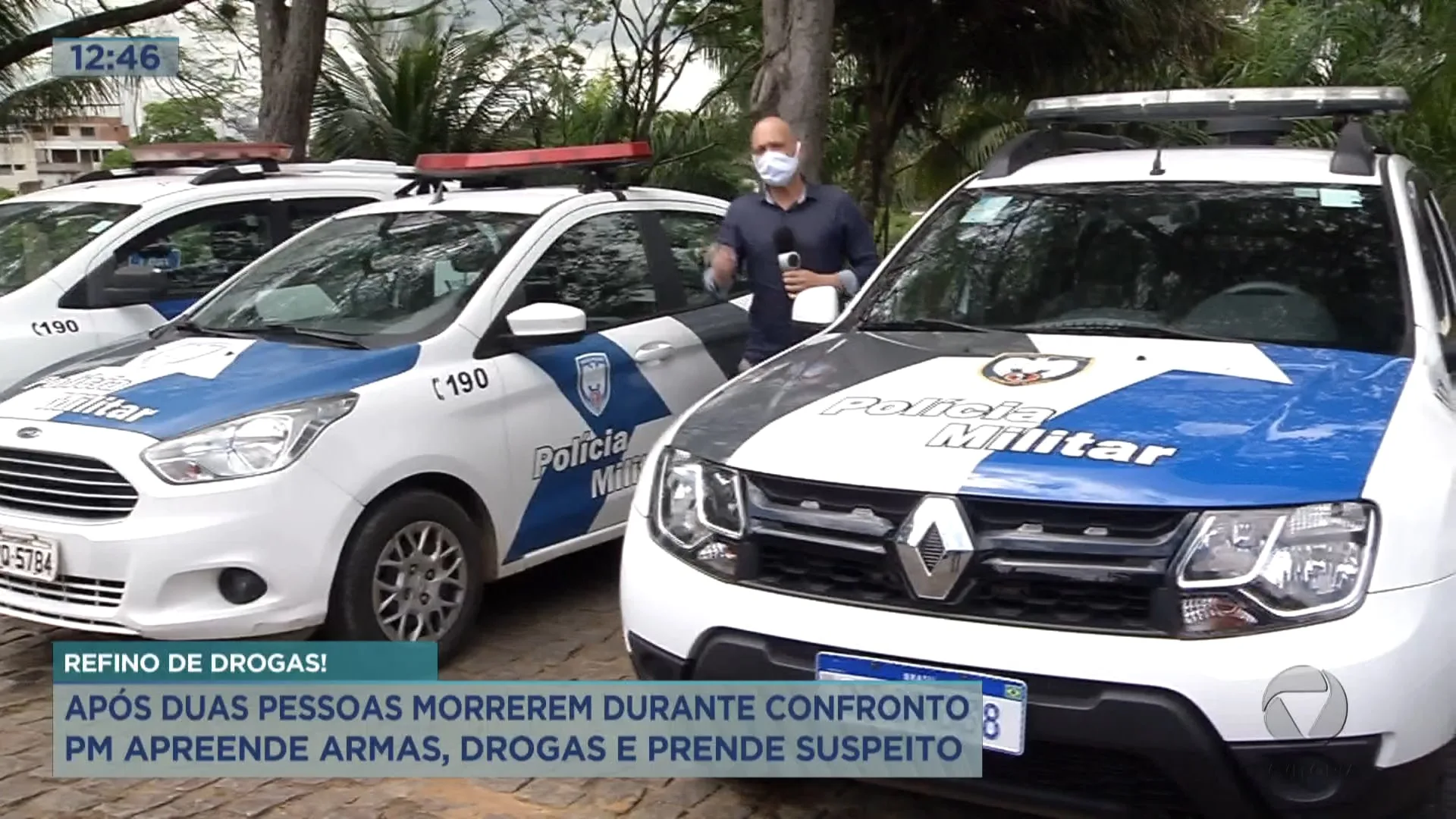 Polícia Militar apreende armas em Mucuri