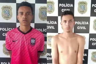 VÍDEO | Presos irmãos suspeitos de criar perfil falso de mulher para matar homem na Serra