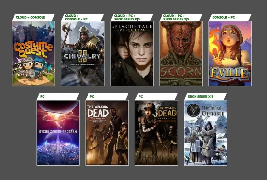 Xbox Game Pass: Chivalry 2, Scorn, A Plague Tale: Requiem, e mais