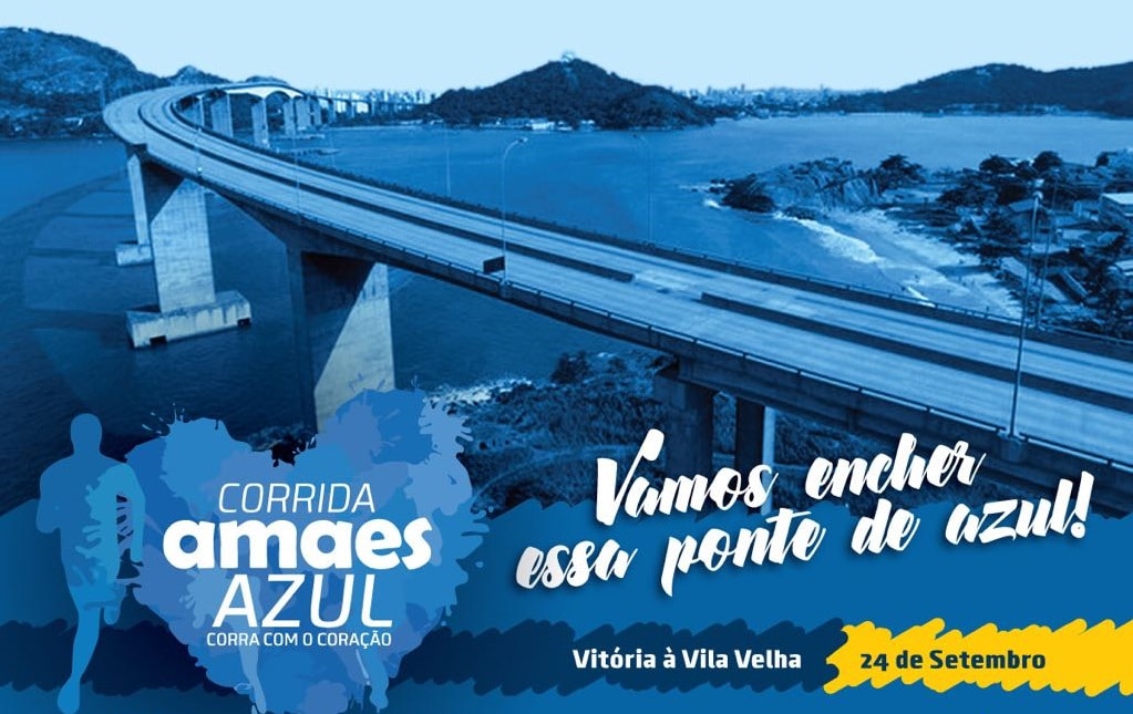 Corrida AMAES Azul tem percurso inédito com travessia da Terceira Ponte. Inscreva-se!