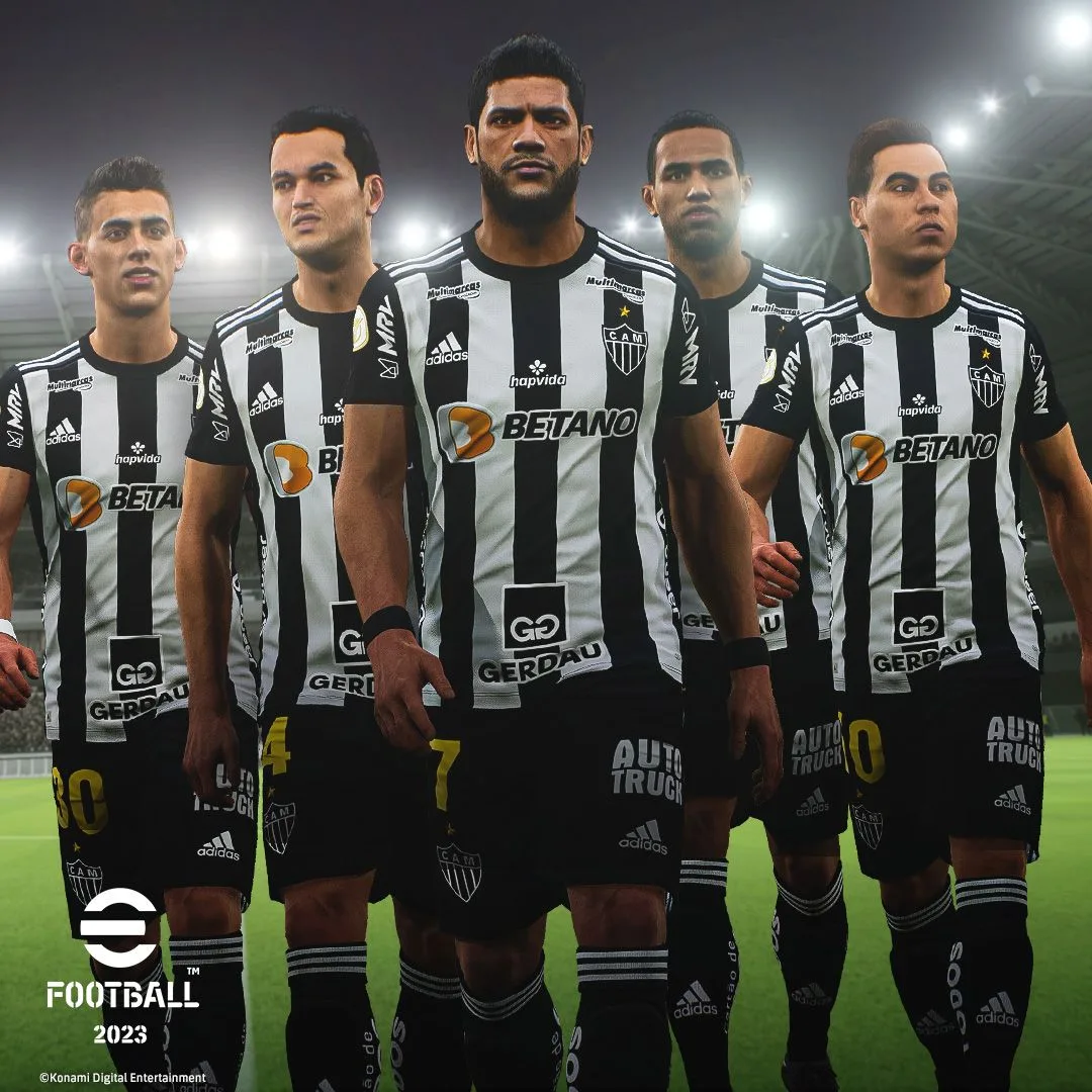 KONAMI obtém exclusividade do Atlético Mineiro para o eFootball 2023