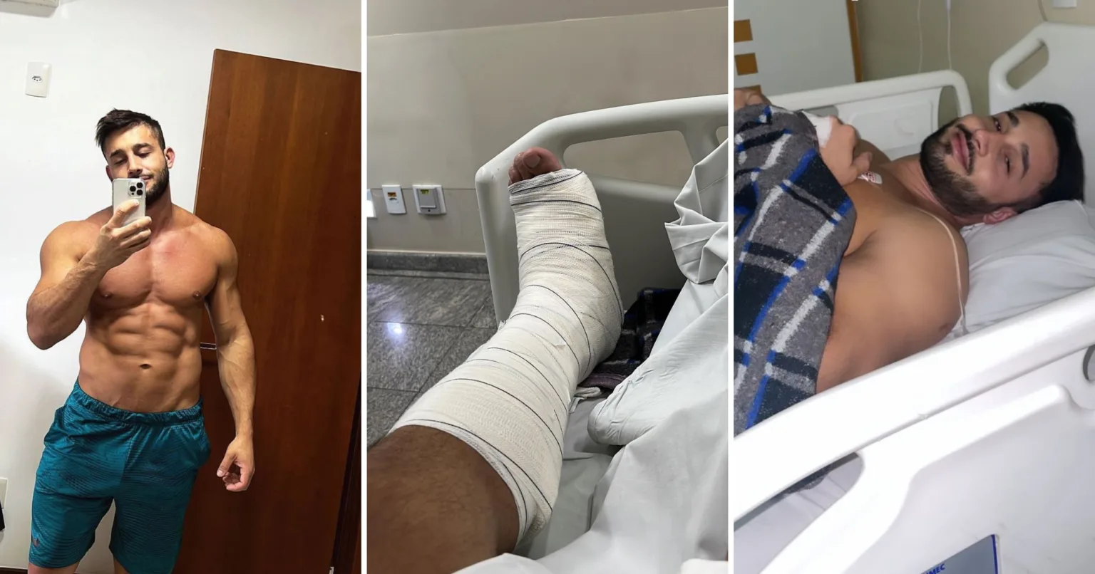 Namorado de Ivy, Nandinho Borges é internado e operado no ES: "Inacreditável" Namorado de Ivy, Nandinho Borges é internado e operado no ES: "Inacreditável"