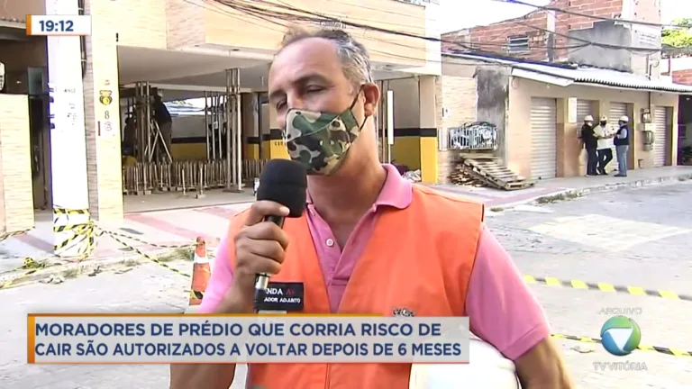 Defesa Civil libera prédio que corria risco de desabar após 6 meses de reforma
