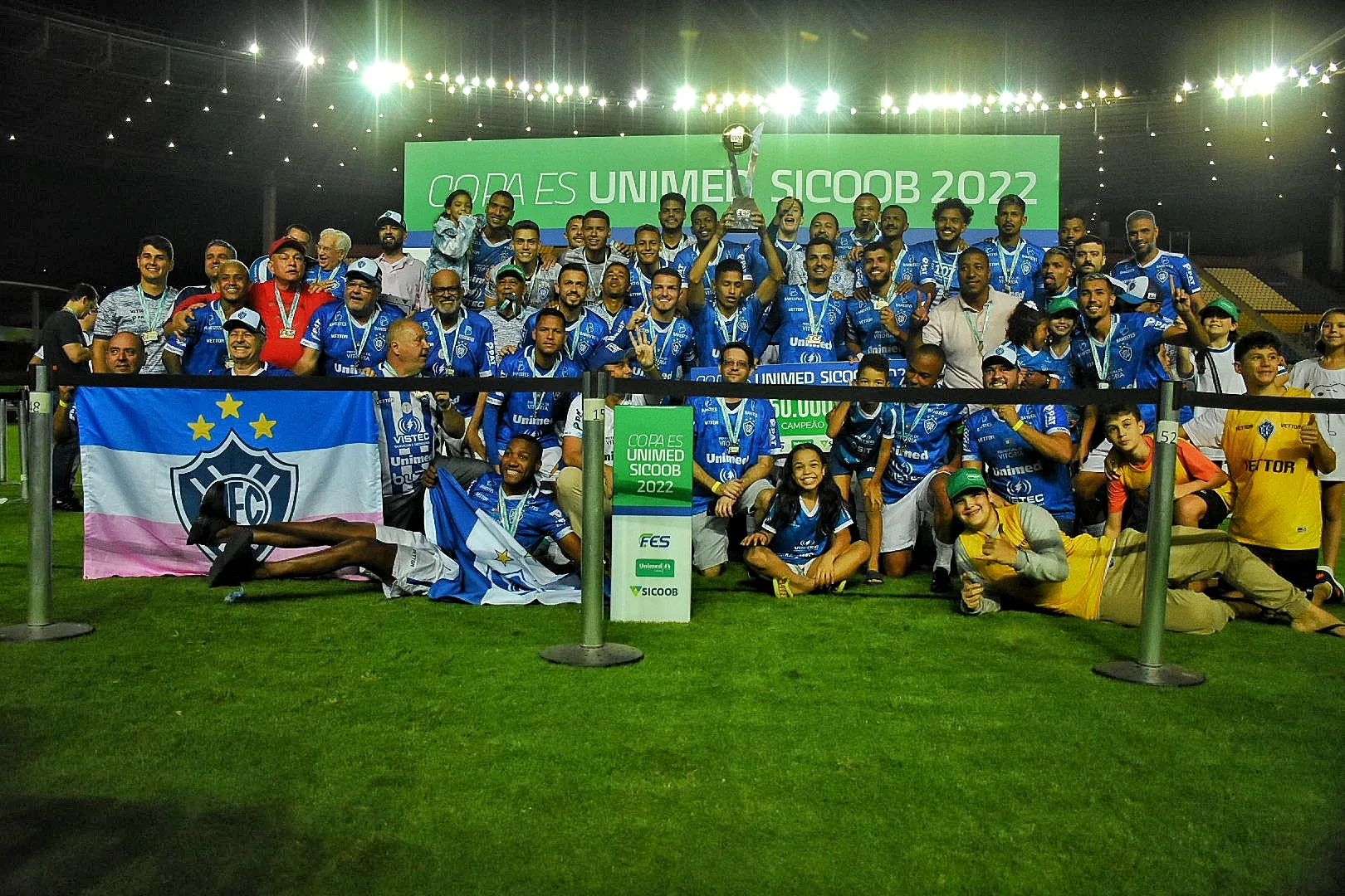 Campeão invicto, Vitória iguala o Real Noroeste como 'rei de Copas' no ES