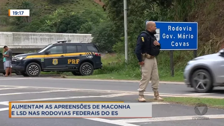 PRF apreende mais maconha e LSD nas rodovia