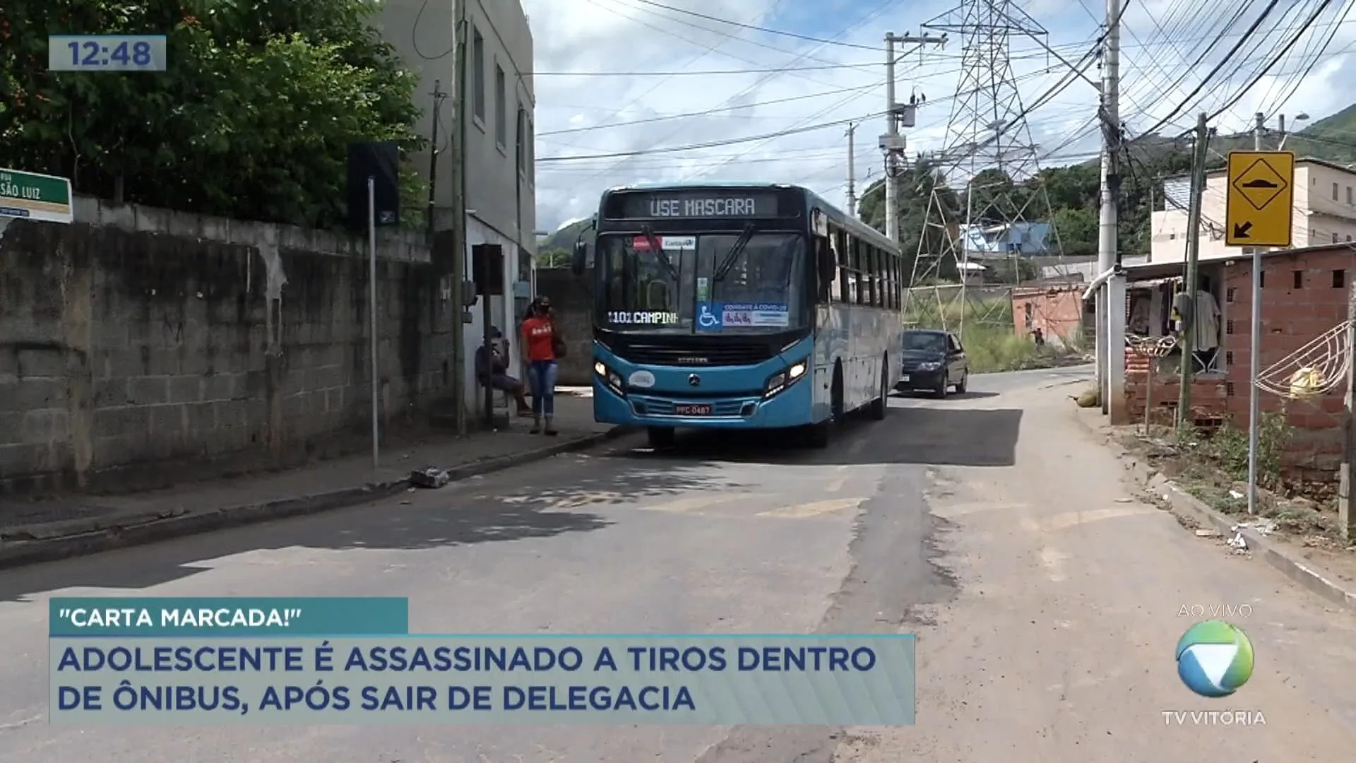 Adolescente é assassinado a tiros depois de sair da delegacia