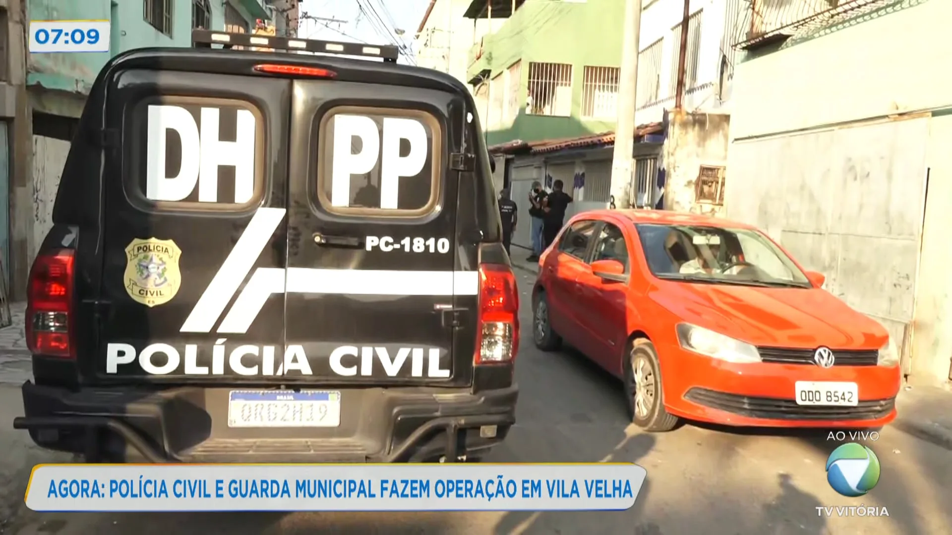 Polícia civil e guarda municipal fazem operação em Vila Velha