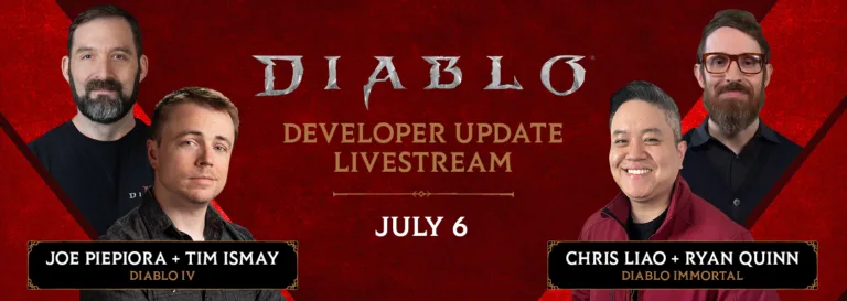 Diablo IV e Diablo Immortal terá live com devs para anunciar novidades