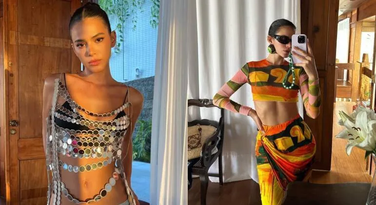 Bruna Marquezine gasta cerca de R$ 80 mil em looks para curtir o Carnaval