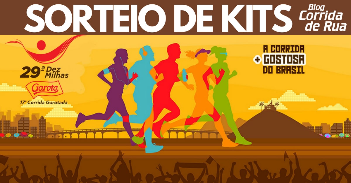 Reta final de inscrições da Dez Milhas Garoto! Participe do sorteio de kits