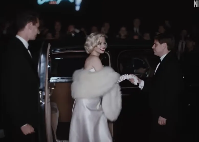 Atriz surge gata em trailer do filme da Netflix sobre Marilyn Monroe e choca