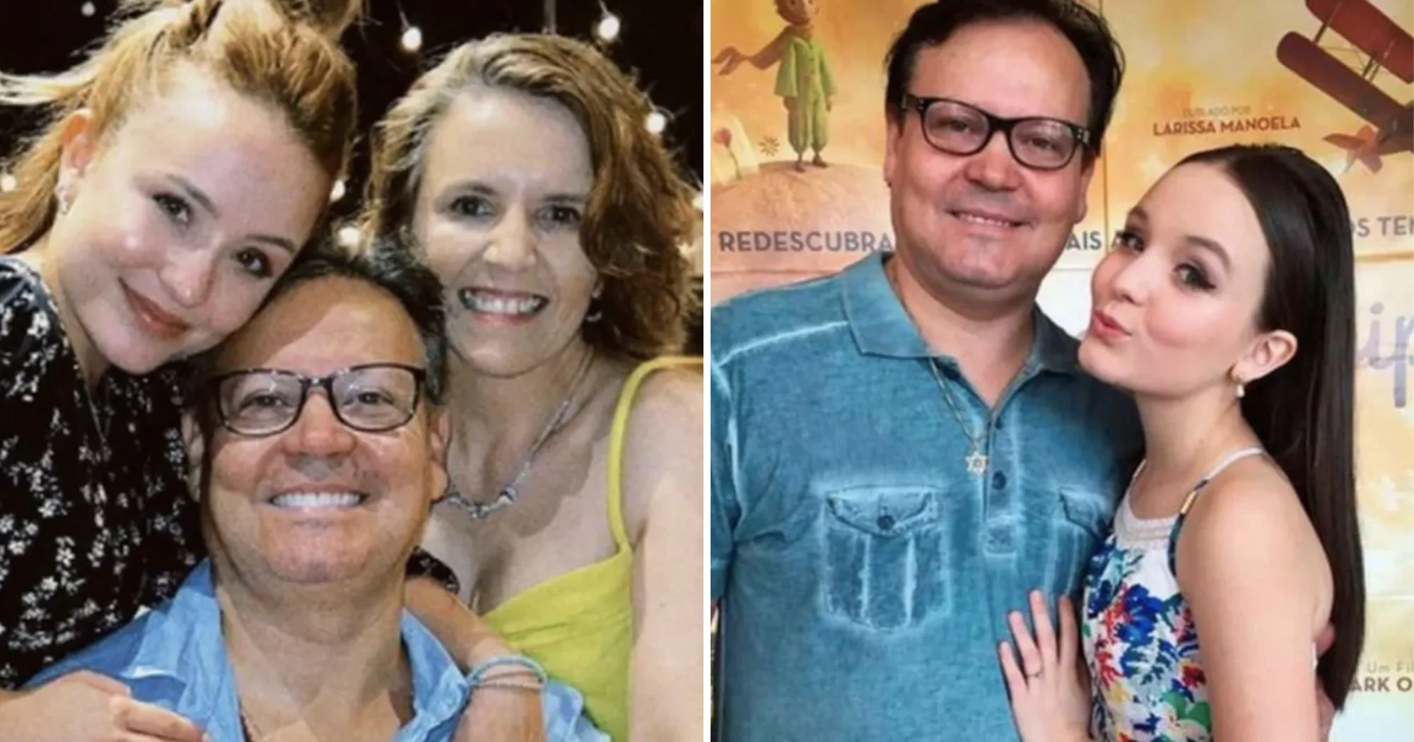 Pai de Larissa Manoela desabafa sobre saudade após ausência em casamento da filha