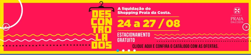 shopping praia da costa - descontrolados