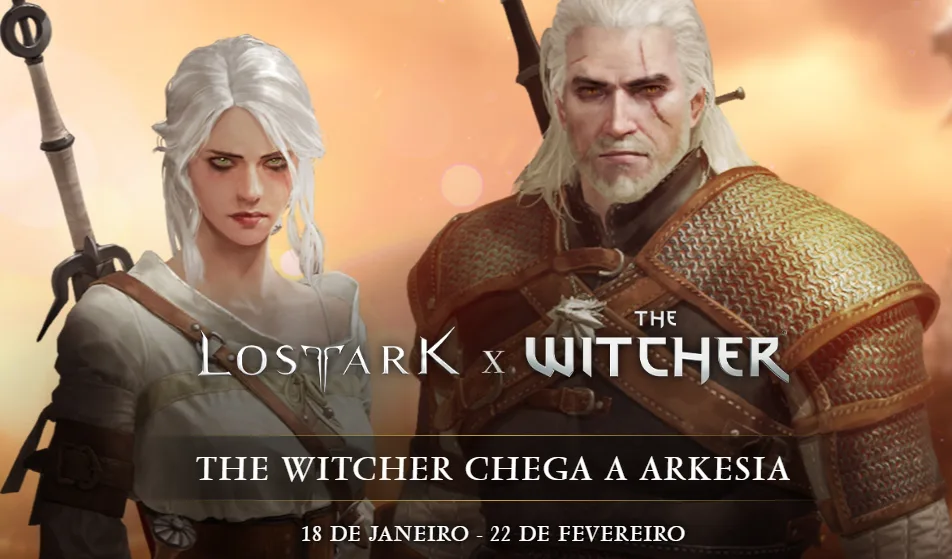 Crossover Lost Ark x The Witcher acontece de 18 de janeiro a 22 de fevereiro