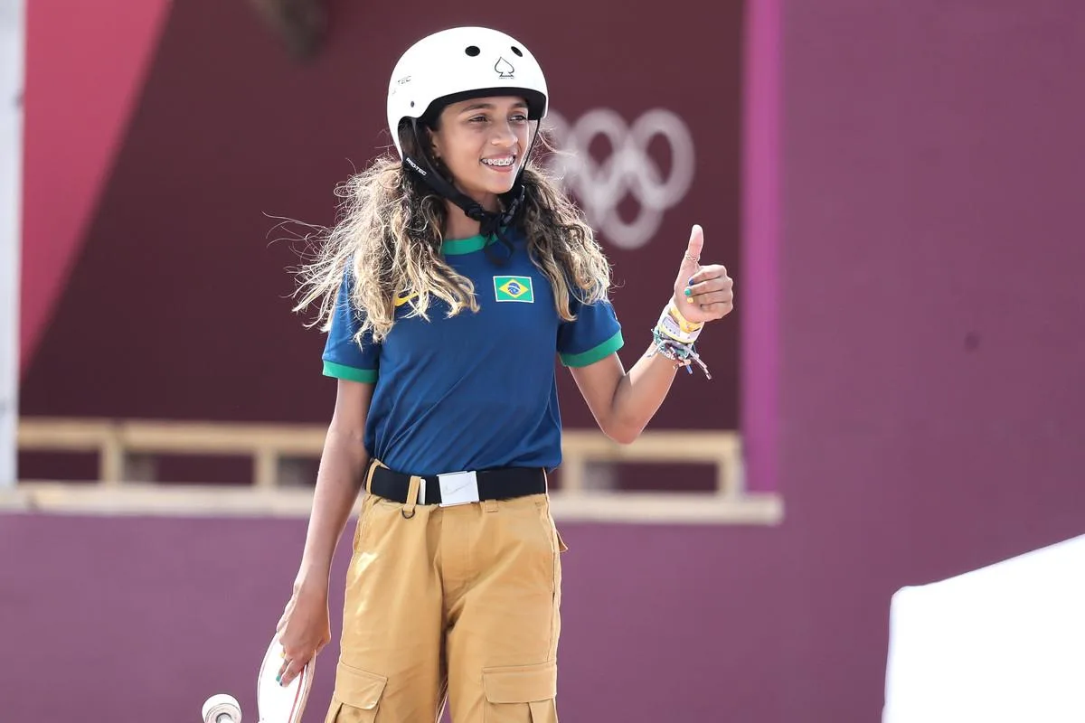 Ícone do skate, Rayssa Leal quer tempo para ser adolescente