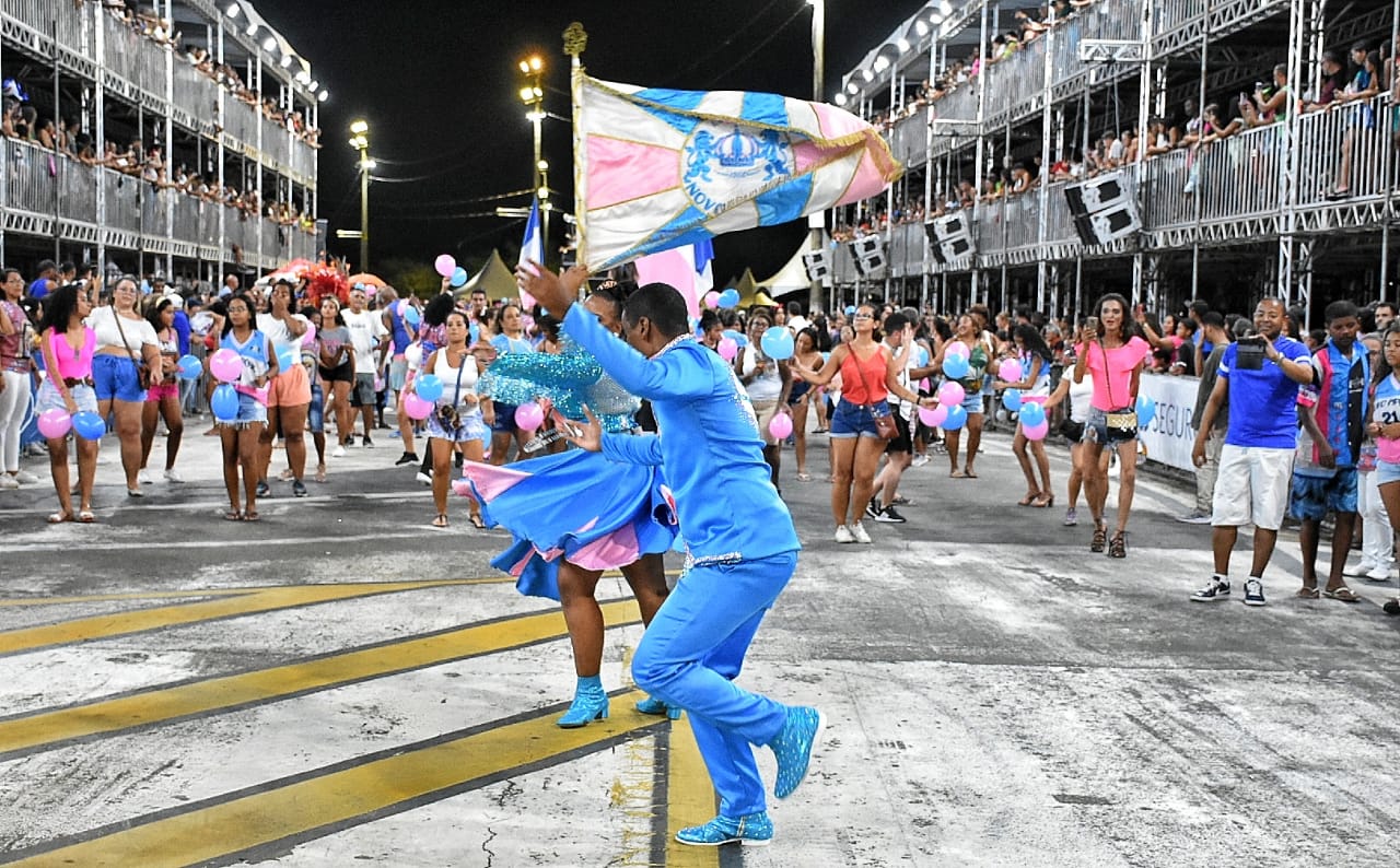 Carnaval de Vitória: veja como foi o ensaio técnico da Novo Império